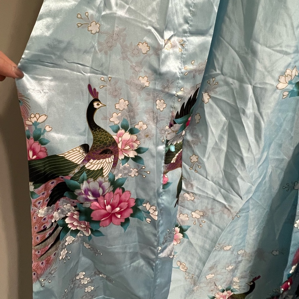 Floral Kimono Robe - Picture 3 of 4